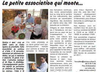 article dans l’esprit d’équipe de Fonsorbes