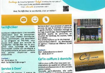 article dans le journal municipal de St Alban